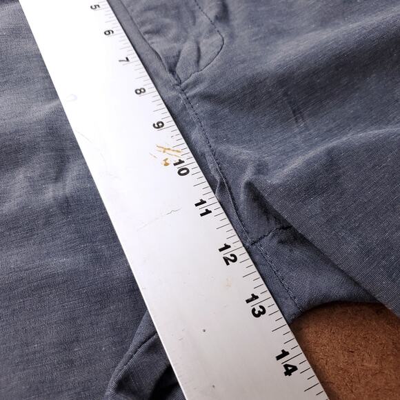 BKE Hybrid Oliver Bermuda Shorts Mens 38/23 Navy Standard Fit Lightweight Pocket - Picture 5 of 12